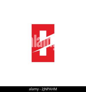 letter el abstract motion logo vector Stock Vector
