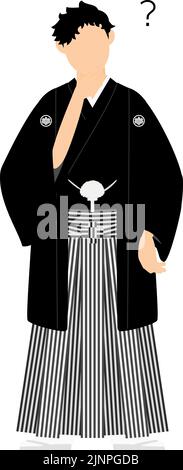 Young man faceless in black and white Stock Vector Image & Art - Alamy