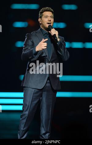 Sunrise FL, USA. 12th Aug, 2022. Michael Buble performs at The FLA Live Arena on August 12, 2022 in Sunrise, Florida. Credit: Mpi04/Media Punch/Alamy Live News Stock Photo