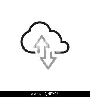 Big data analysis thin line icon. Data processing outline pictograms for website and mobile app GUI. Digital analytics simple UI, UX vector icon. Stock Vector
