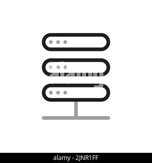 Big data analysis thin line icon. Data processing outline pictograms for website and mobile app GUI. Digital analytics simple UI, UX vector icon. Stock Vector
