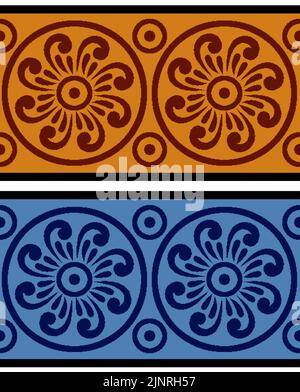 geometrical pattern, Tribal southwestern native American Navajo seamless Stock Photo