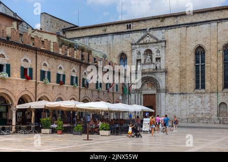 Ascoli Piceno, Marche, Italy Stock Photo