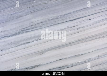 Raymond White polished marble stone slab, texture for perfect interior. Stock Photo