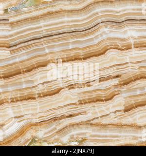 Onyx texture of natural stone. Seamless square background, tile ready. Stock Photo