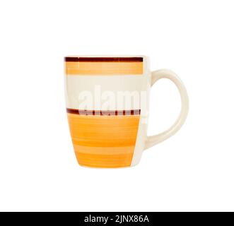 Mug isolated on white background with clipping path Stock Photo