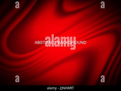 abstract background red tone line smooth curve vector illustration Stock Vector