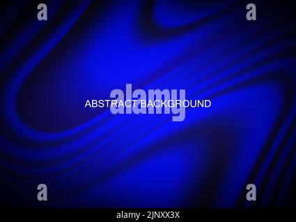 abstract background blue tone line smooth curve vector illustration Stock Vector