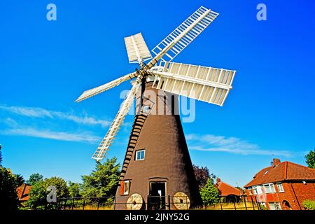 Holgate windmill, York, England Stock Photo