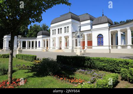 The Casino in the Central Park of Cluj-Napoca, the historic capital of Transylvania, in Romania, East Europe. Stock Photo