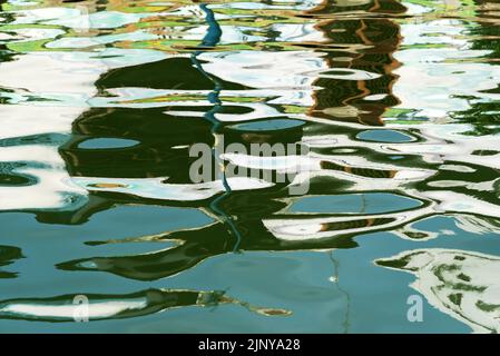 Abstract water surface for background watercolor effect Stock Photo