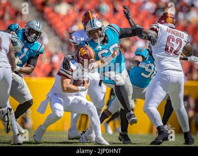 Pro football: Former Sooners defensive end Frank Alexander making strides  with Panthers