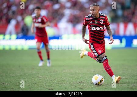 Rio De Janeiro, Brazil. 15th Aug, 2022. RJ - Rio de Janeiro - 08/14/2022 - BRAZILIAN A 2022, FLAMENGO X ATHLETICO-PR - match play Photo: Jorge Rodrigues/AGIF/Sipa USA Credit: Sipa USA/Alamy Live News Stock Photo