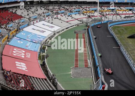 General view of Olympic Stadium during the 2022 Seoul ePrix, 10th meeting of the 2021-22 ABB FIA Formula E World Championship, on the Seoul Street Circuit from August 12 to 14, in Seoul, South Korea - Photo: Xavi Bonilla/DPPI/LiveMedia Stock Photo