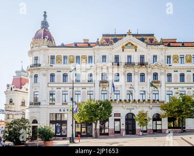 Pecs, Hungary - October 06, 2018: City in Baranya county. The county hall. Stock Photo