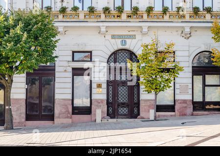 Pecs, Hungary - October 06, 2018: City in Baranya county. The county hall. Stock Photo