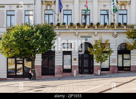 Pecs, Hungary - October 06, 2018: City in Baranya county. The county hall. Stock Photo