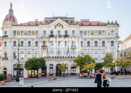 Pecs, Hungary - October 06, 2018: City in Baranya county. The county hall. Stock Photo