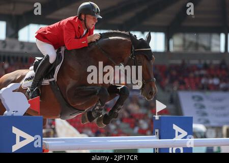 Herning, Denmark. 14th Aug, 2022. World Equestrian Games. Beatrice De ...