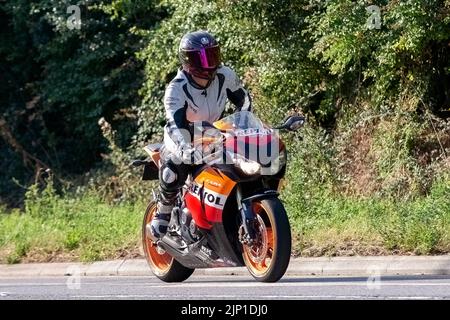 Bordeaux, Aquitânia França - 05 08 2022 : Honda Cbr1000rr-r