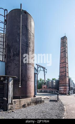 Lion Salt Works,Lion Salt Works Ollershaw Lane Marston Northwich Cheshire CW9 6ES Stock Photo