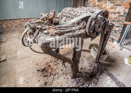 Lion Salt Works,Lion Salt Works Ollershaw Lane Marston Northwich Cheshire CW9 6ES Stock Photo