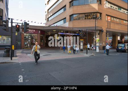 Harrow on the hill underground station hi res stock photography