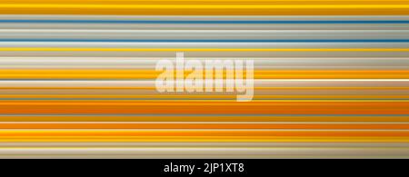 Yellow and orange colorful fluorescent tubes in a modern building, stock photo Stock Photo