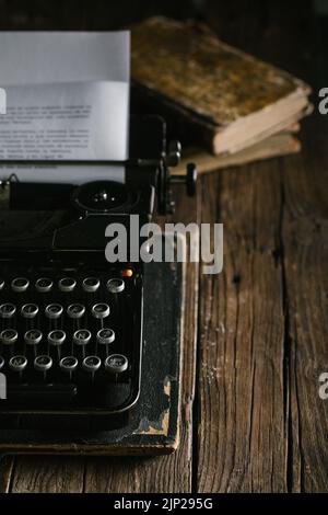 retro, typewriter, old fashioned, retro style, typewriters Stock Photo