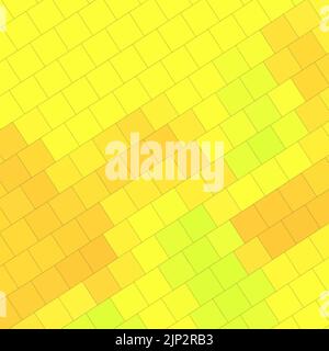 abstract squared Colorful palette brick wall texture background with geometric decorative illustration of Offset Quads grid pattern background design Stock Photo