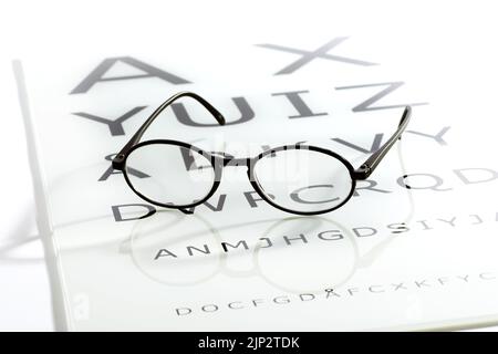 glasses, oculist, eyesight, eye test, eye glasses, eyeglasses, eyewear, oculists, eyesights, eye tests Stock Photo