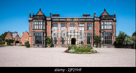 The main buildings of Arley Hall (and Gardens) Northwich, Cheshire CW9 6NA Stock Photo