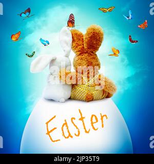 easter, easter bunny, easters, easter bunnies Stock Photo