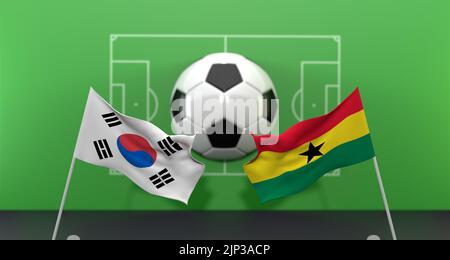 Ghana vs South Korea soccer Match FIFA World Cup Qatar 2022, Ghana ...