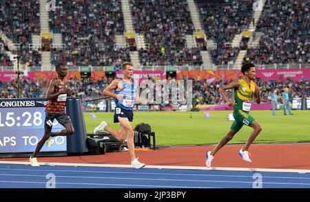 Andrew Butchart of Scotland competing in the men's 10,000m final at the Commonwealth Games at Alexander Stadium, Birmingham, England, on 2nd August, 2 Stock Photo