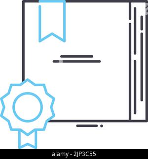 best sellers line icon, outline symbol, vector illustration, concept sign Stock Vector