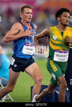 Andrew Butchart of Scotland competing in the men's 10,000m final at the Commonwealth Games at Alexander Stadium, Birmingham, England, on 2nd August, 2 Stock Photo