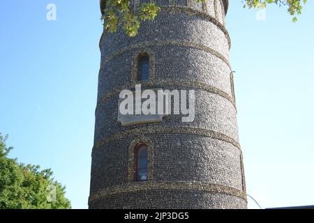 The Crampton Tower local history museum in Broadstairs, England Stock Photo