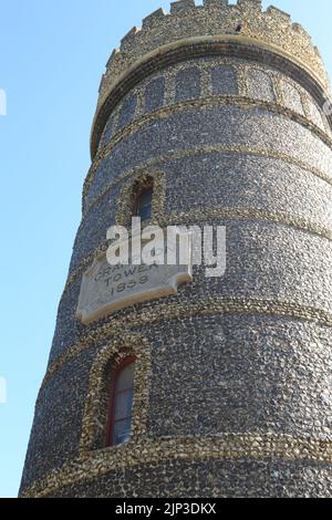 The Crampton Tower local history museum in Broadstairs, England Stock Photo