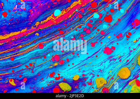 gaudy, acrylic paint, neon colors, gaudies, acrylic paints, neon color Stock Photo