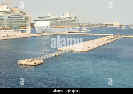 Construction for Marine works this picture for Construction Bert and Jetty, Construction Steel Pipe Pile used Piling Barge for driven pile. Stock Photo