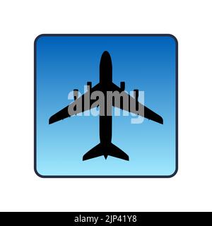 Airplane symbol vector design Stock Vector Image & Art - Alamy
