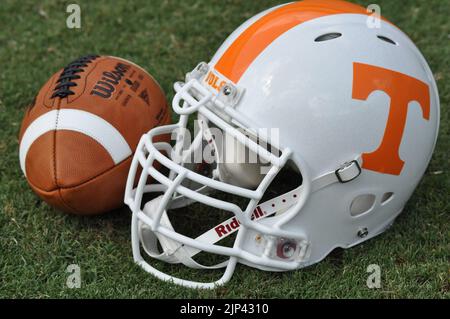 The University of Tennessee football team plays every home game at Neyland Stadium in Knoxville, Tennessee. Stock Photo