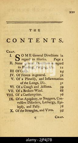 The gentleman's farriery - or, a practical treatise on the diseases of horses Stock Photo