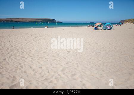 Rock Beach. Cornwall, England Stock Photo