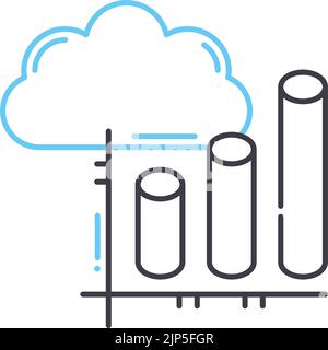 Chart diagram icon set. Simple illustration of 25 chart diagram vector ...