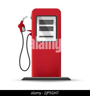 Retro gas station pump Stock Vector