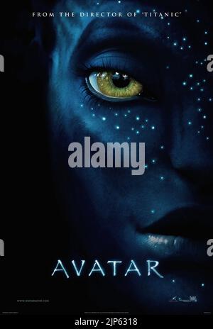 ZOE SALDANA, AVATAR, 2009 Stock Photo