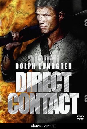 DOLPH LUNDGREN POSTER, DIRECT CONTACT, 2009 Stock Photo