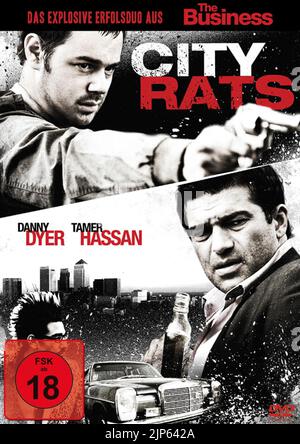 DANNY DYER, TAMER HASSAN POSTER, CITY RATS, 2009 Stock Photo